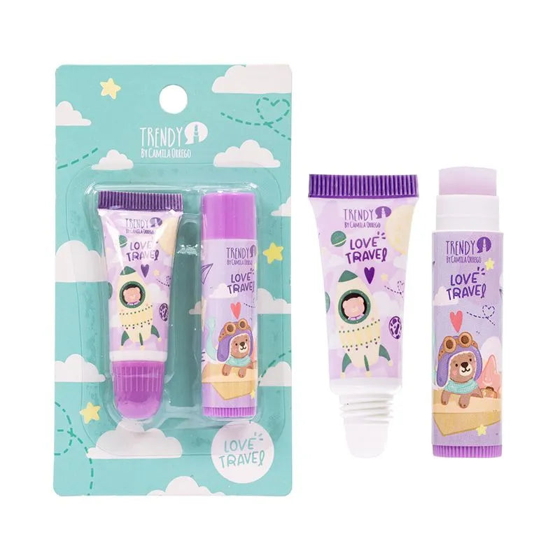 Kit de Labios Travel Trendy